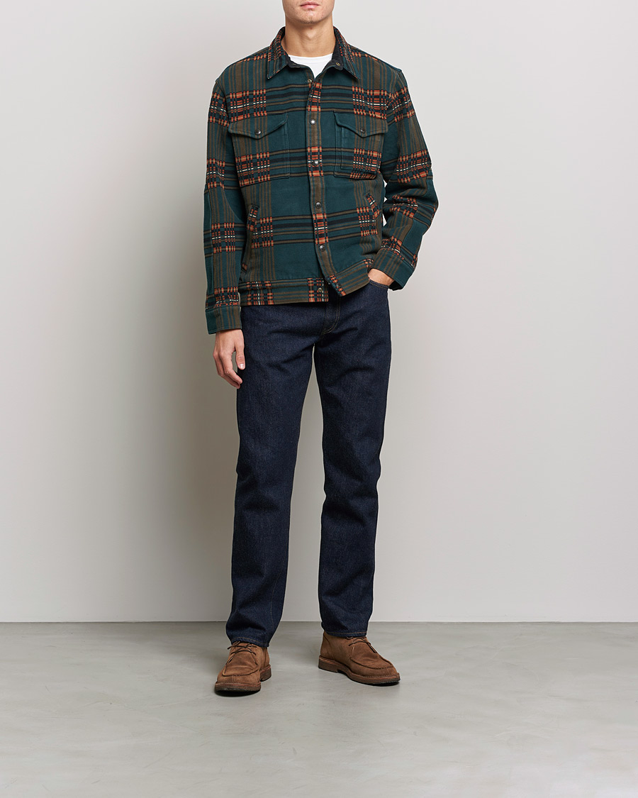 Uomini | Giacche | Filson | Beartooth Camp Shirt Jacket Fir/Copper
