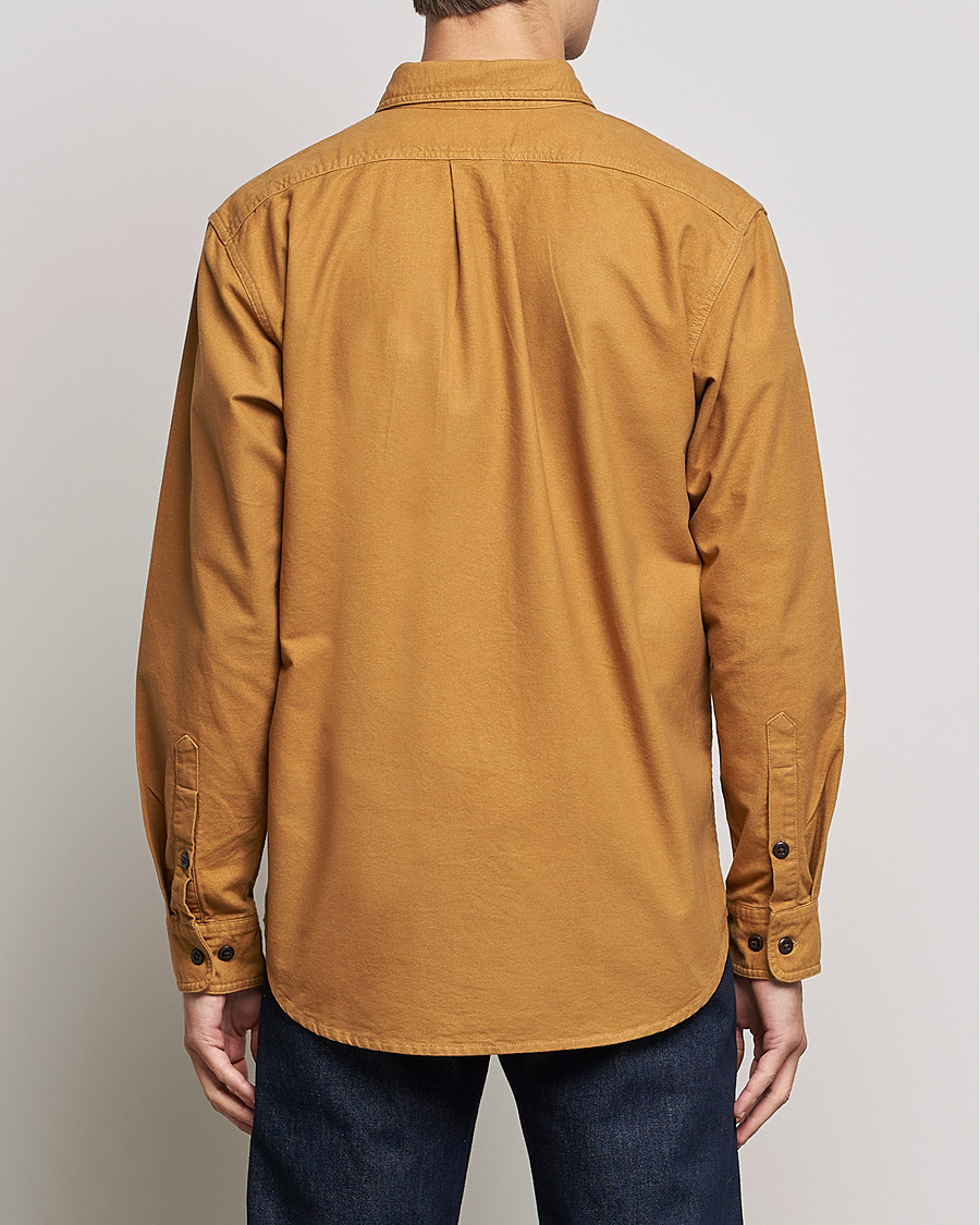 Uomini | Camicie | Filson | Field Flannel Shirt Nubuck Tan