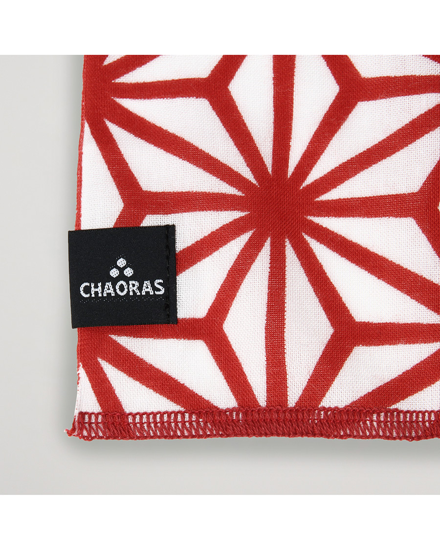 Uomini | Beams Japan Chaoras Hand Towel White/Red | Beams Japan | Chaoras Hand Towel White/Red