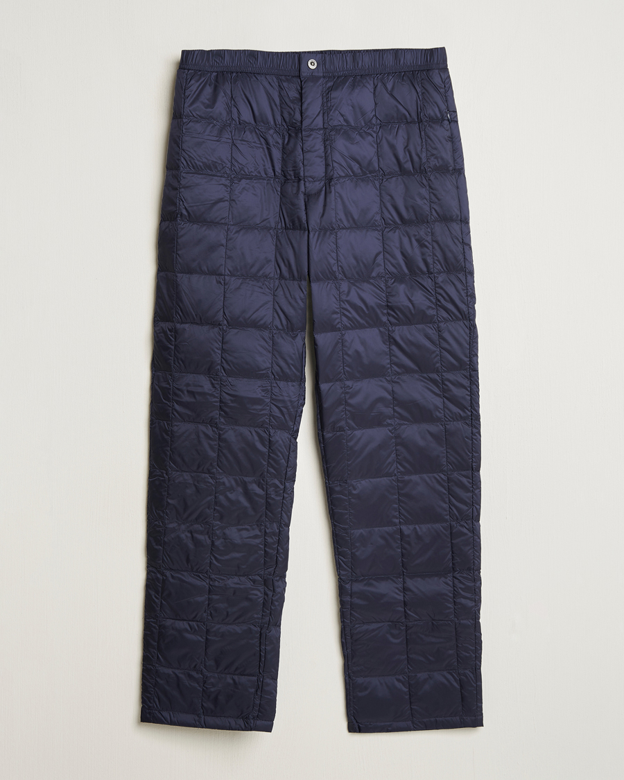 Uomini | Pantaloni | TAION | Regular Straight Down Pants Navy
