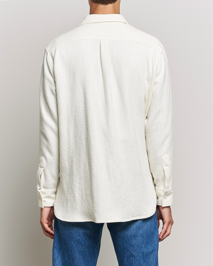 Uomini | Camicie | Sunflower | Alan Boucle Overshirt Off White