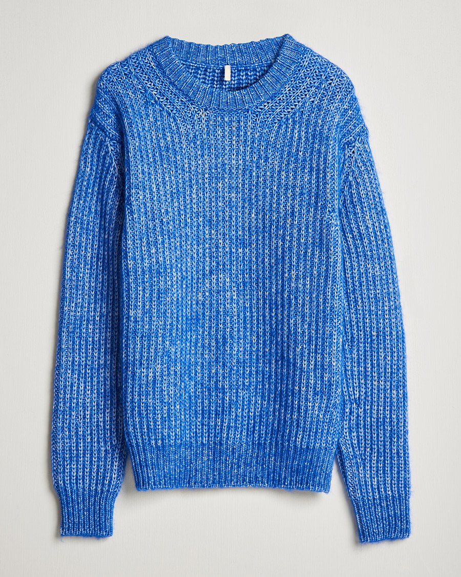 Uomini | Maglieria | Sunflower | Field Sweater Electric Blue