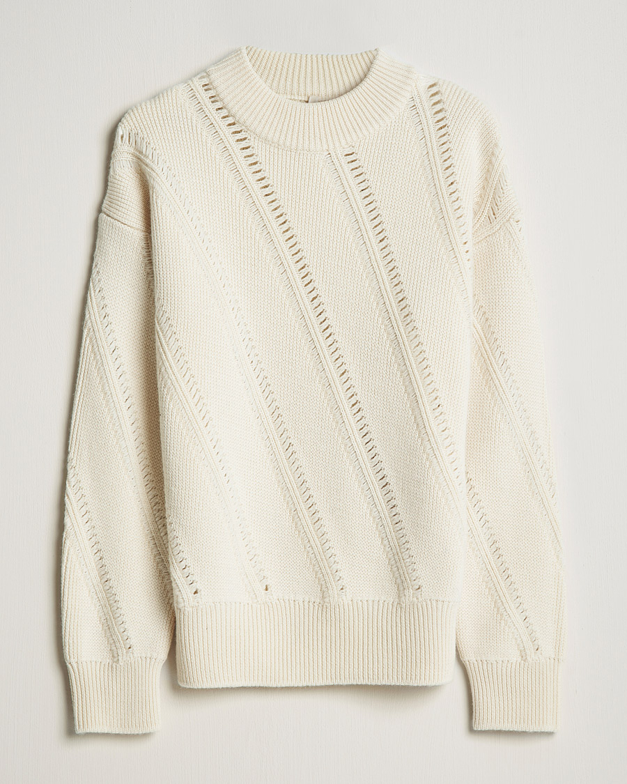 Uomini | Maglieria | Sunflower | Pietro Knitted Sweater Off White
