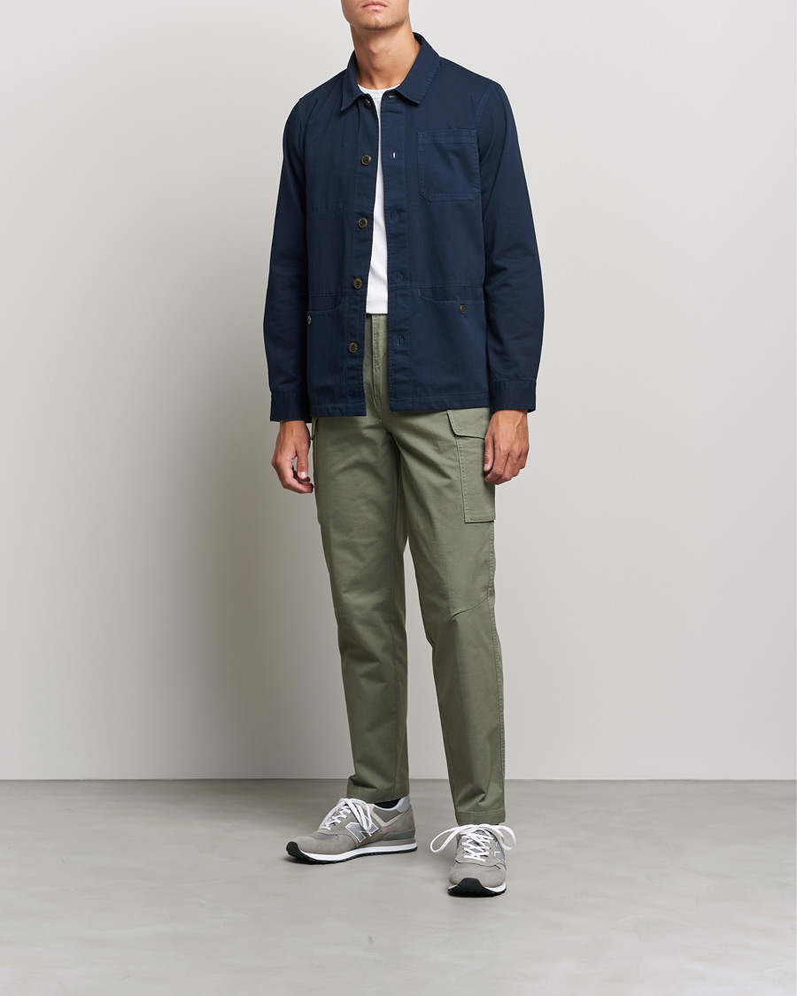 Uomini | Pantaloni | Dockers | Tapered Cotton Cargo Pant Olive