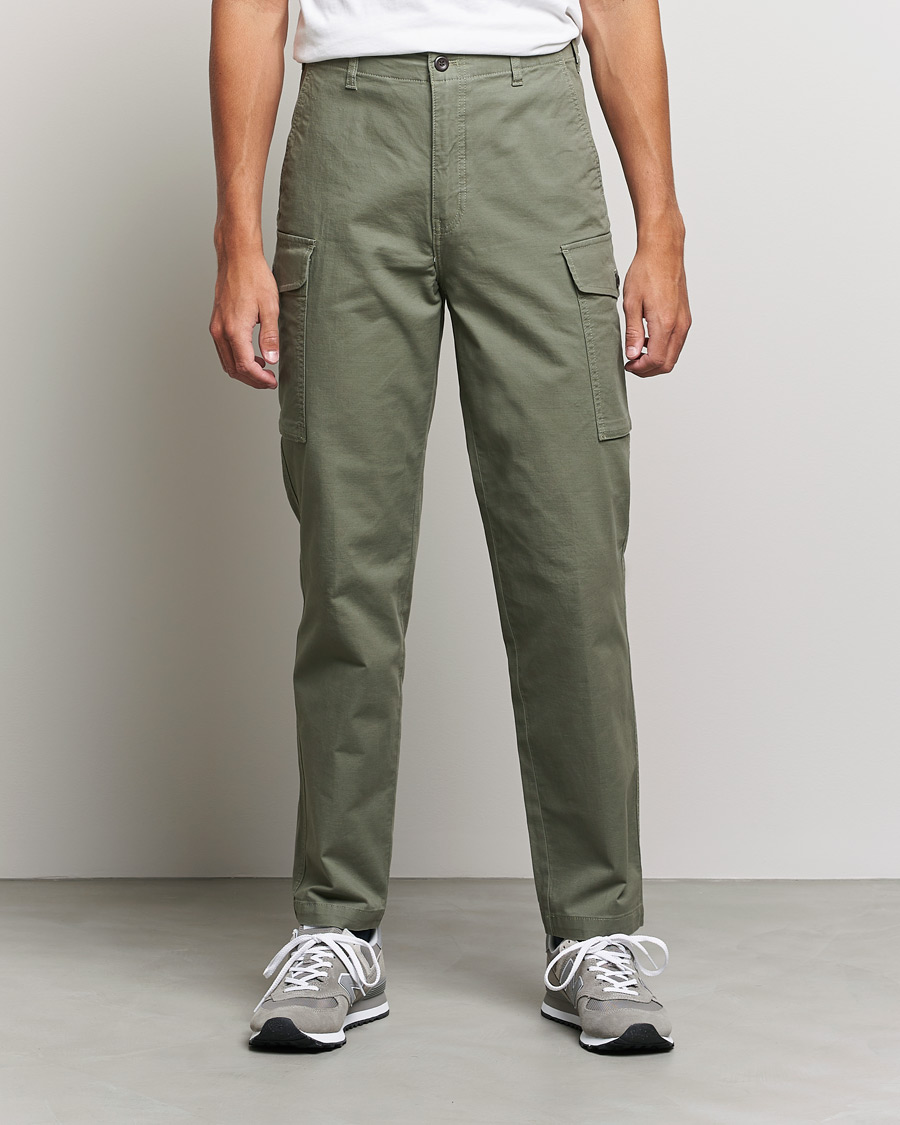Uomini | Pantaloni | Dockers | Tapered Cotton Cargo Pant Olive