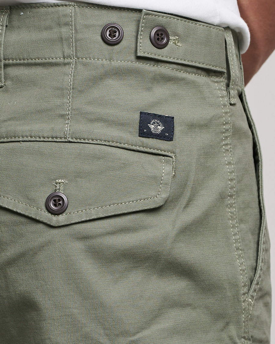 Uomini | Pantaloni | Dockers | Tapered Cotton Cargo Pant Olive