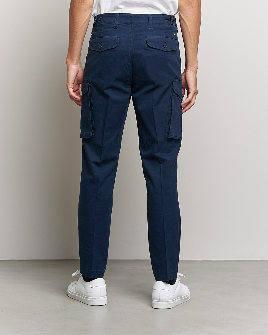 Uomini | Pantaloni | Dockers | Tapered Cotton Cargo Pant Navy