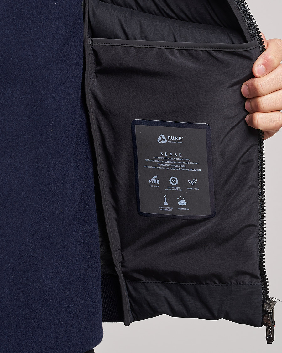 Uomini | Giacche | SEASE | Warmer Down Vest Caviar