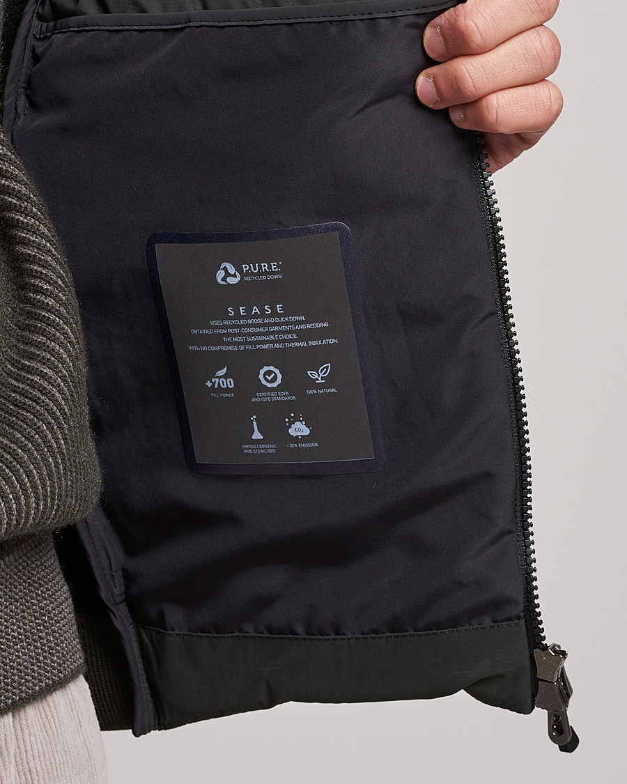 Uomini | Giacche | SEASE | Warmer Down Jacket Dark Green