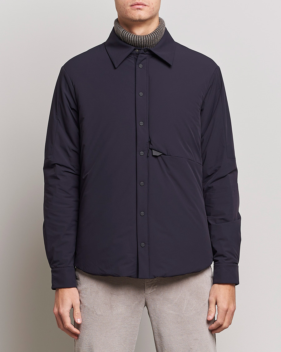 Uomini | Giacche | SEASE | Gate Padded Overshirt Navy