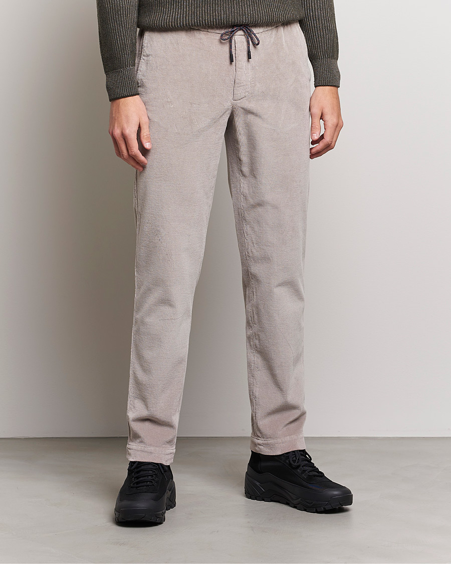 Uomini | Pantaloni | SEASE | Mindset Drawstrig Pants Pearl Grey