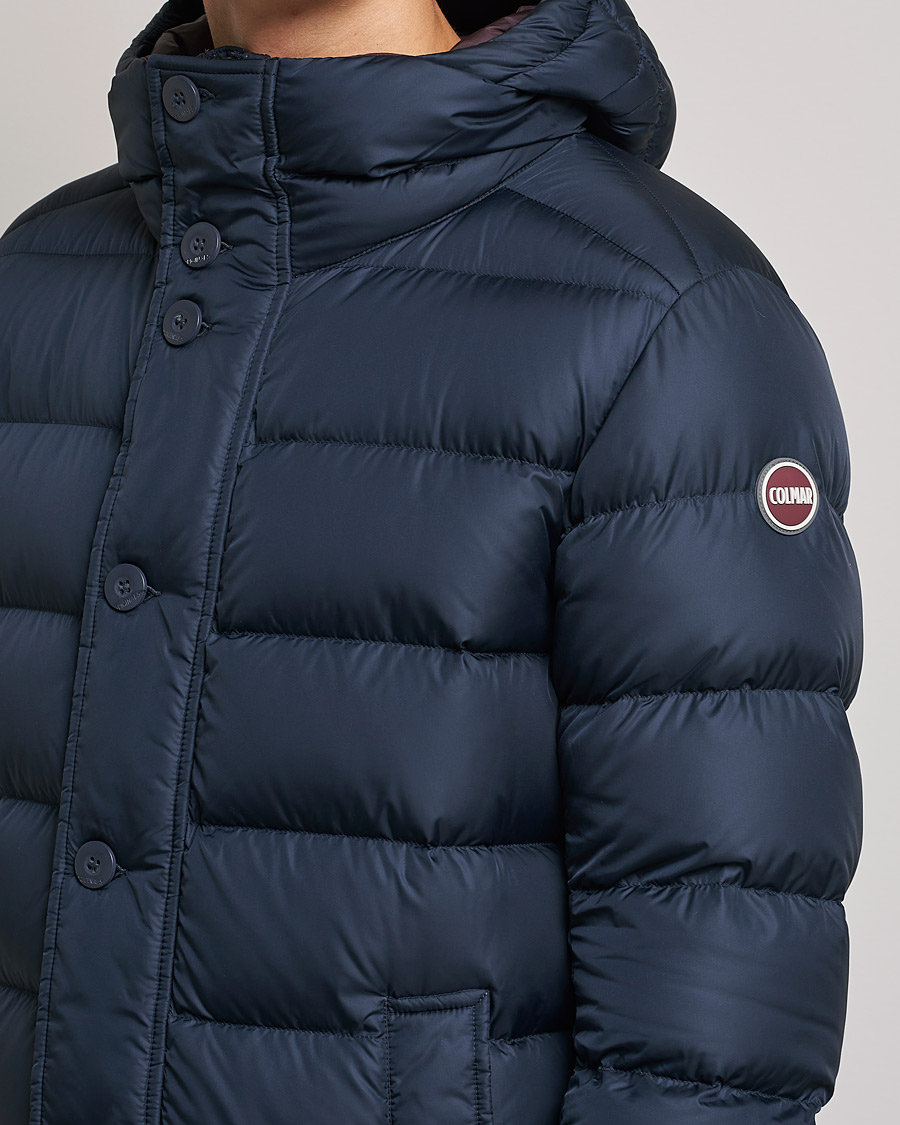 Uomini | Giacche | Colmar | Concrete Mid Down Parka Navy