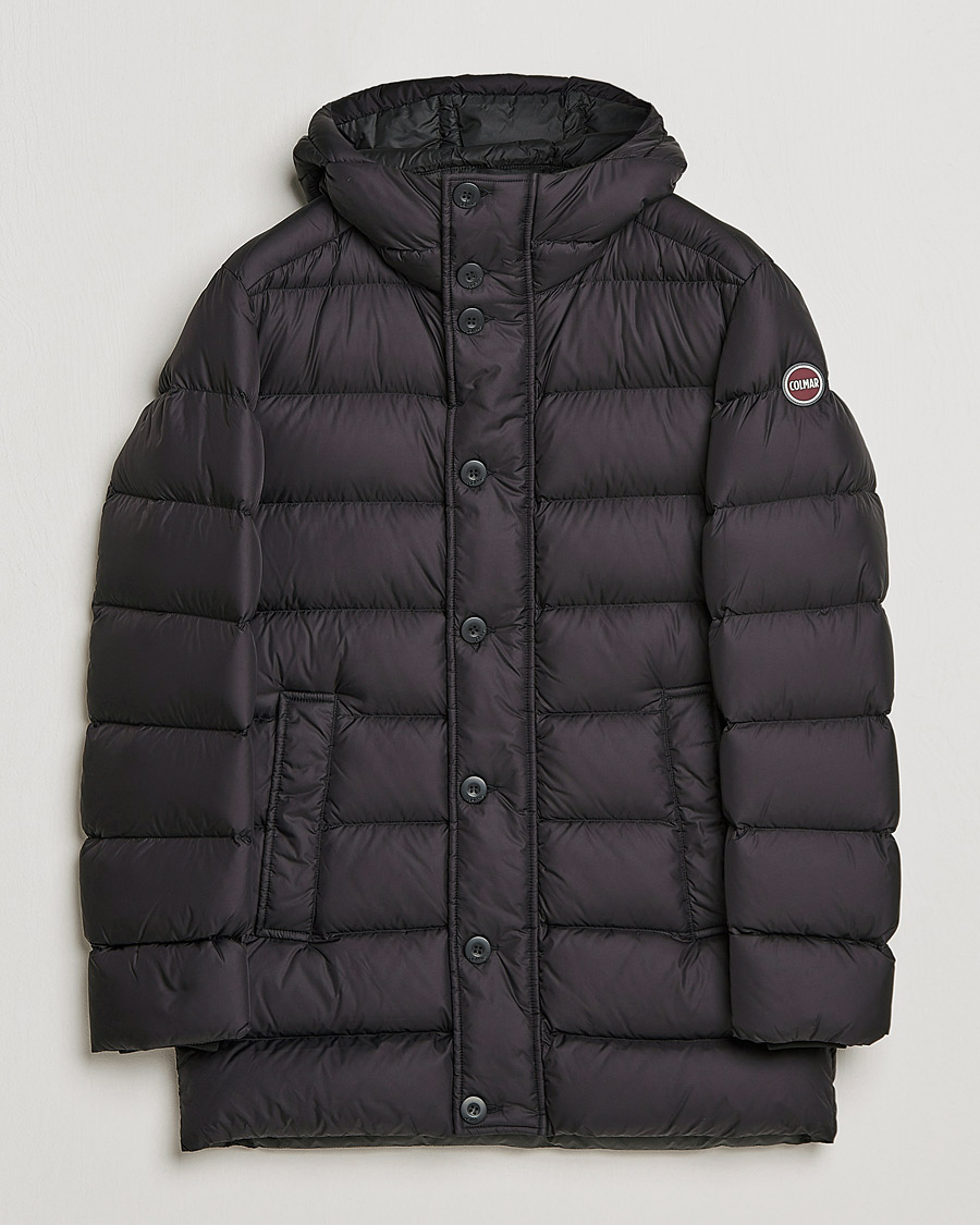 Uomini | Giacche | Colmar | Concrete Mid Down Parka Black