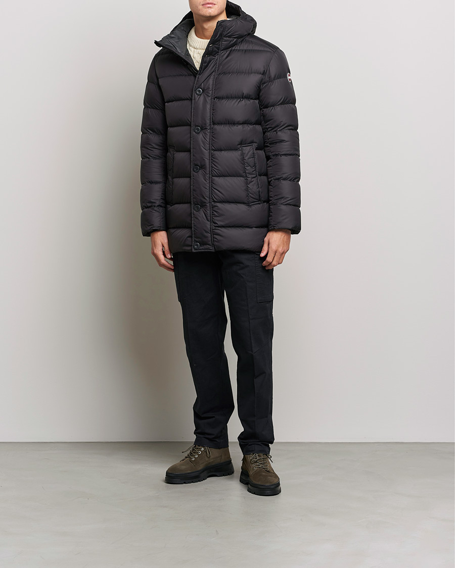 Uomini | Giacche | Colmar | Concrete Mid Down Parka Black