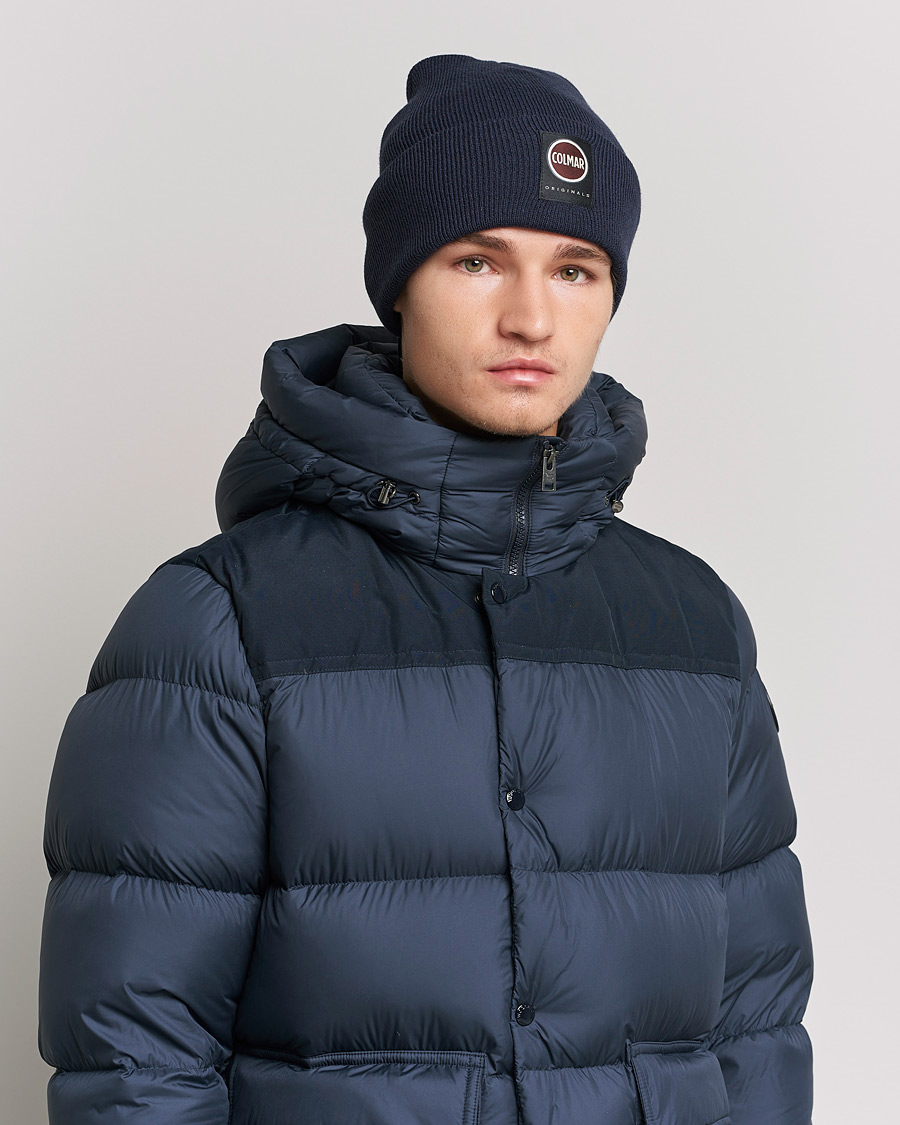 Uomini | Colmar Cotton Beanie Navy | Colmar | Cotton Beanie Navy