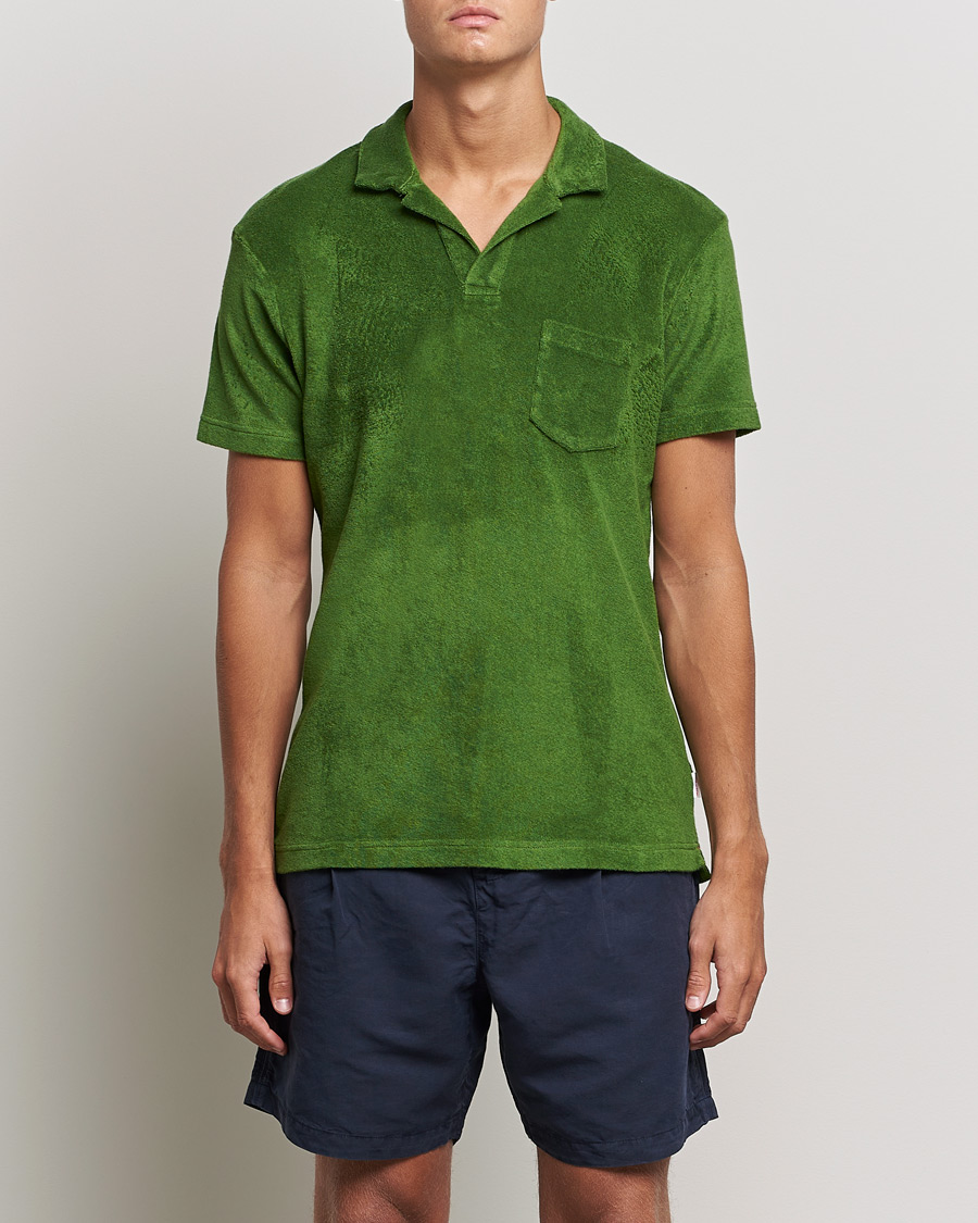 Uomini | Polo | Orlebar Brown | Terry Polo Conifer