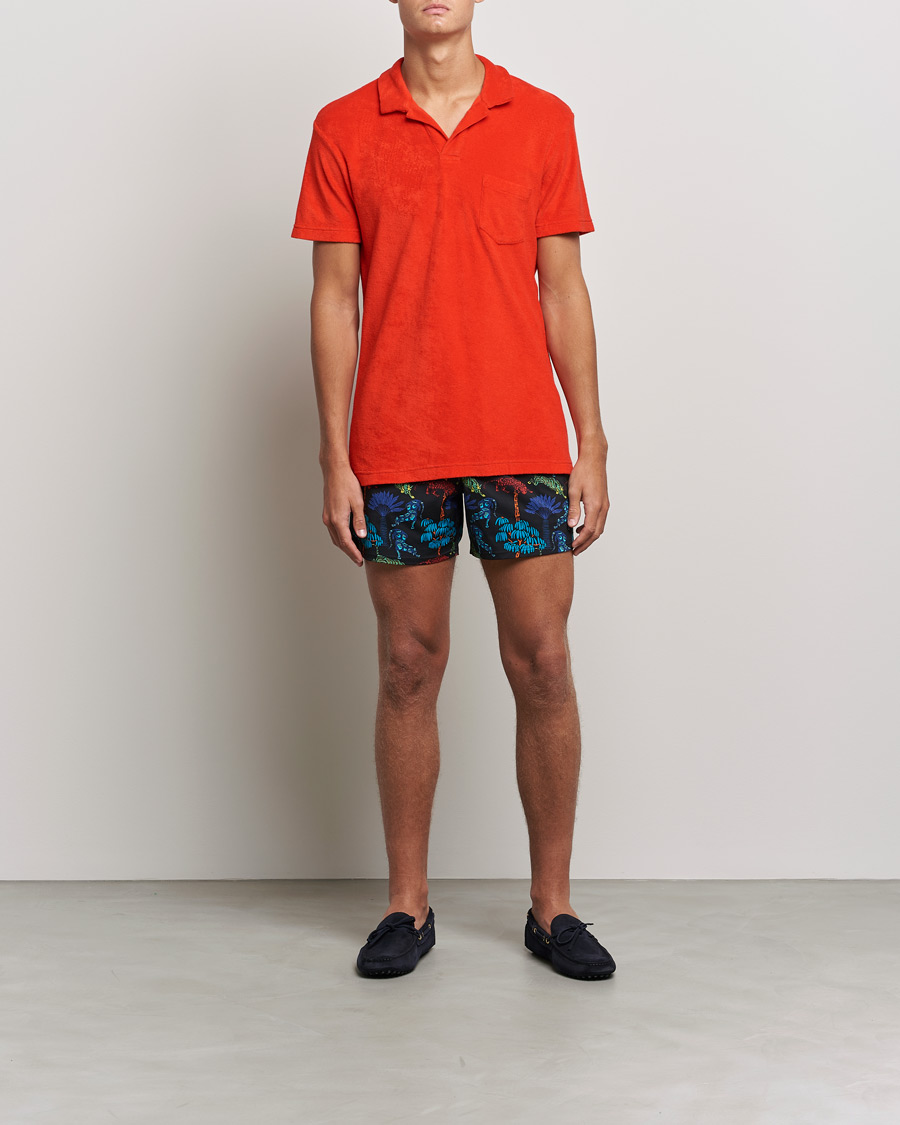 Uomini | Polo | Orlebar Brown | Terry Polo Summer Red