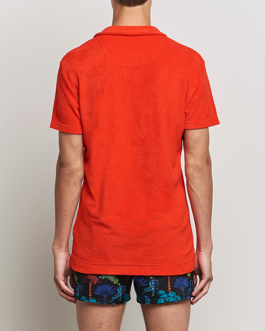 Uomini | Polo | Orlebar Brown | Terry Polo Summer Red