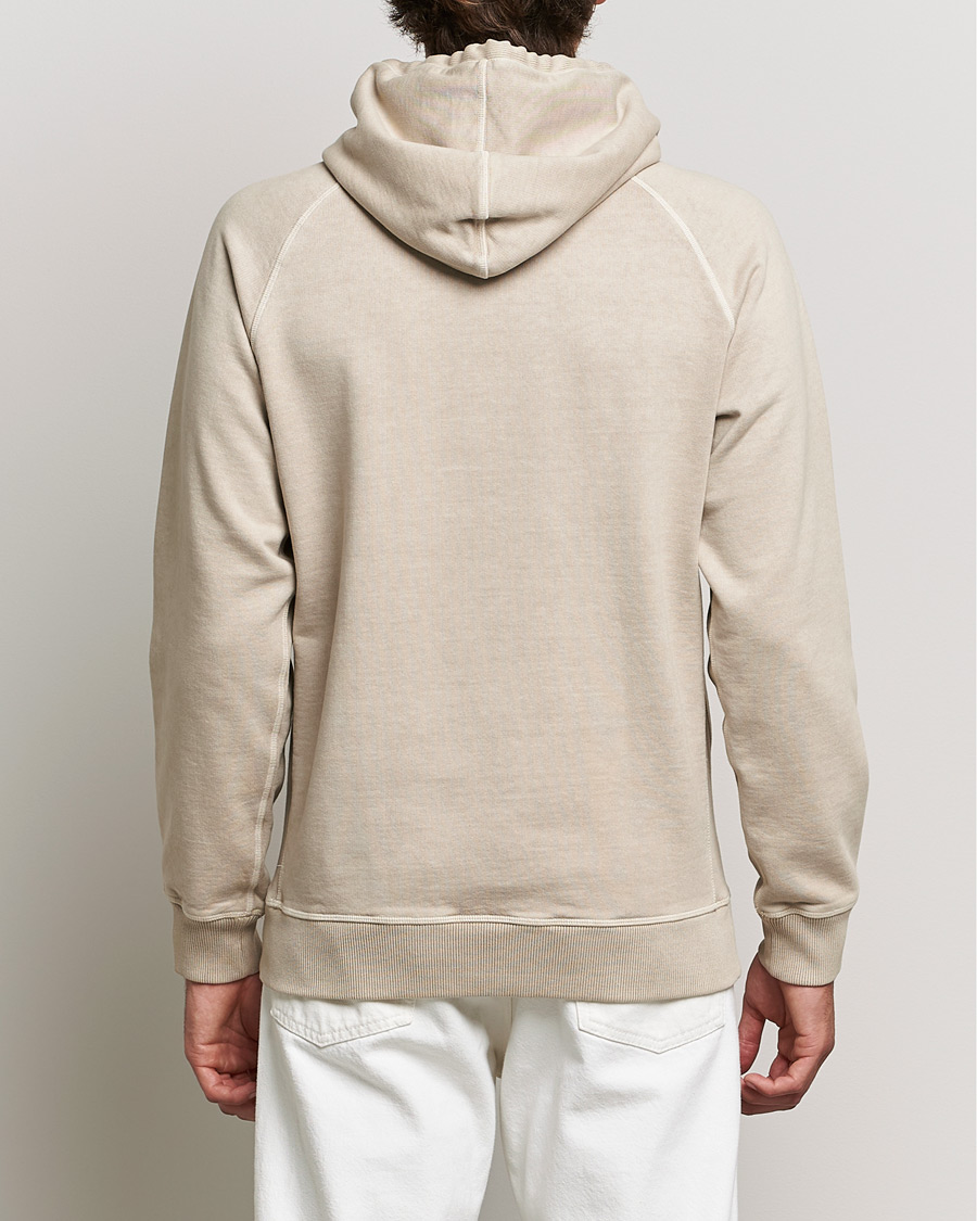 Uomini | Maglieria | Orlebar Brown | Francis Garment Dyed Cotton Hood Parched Green