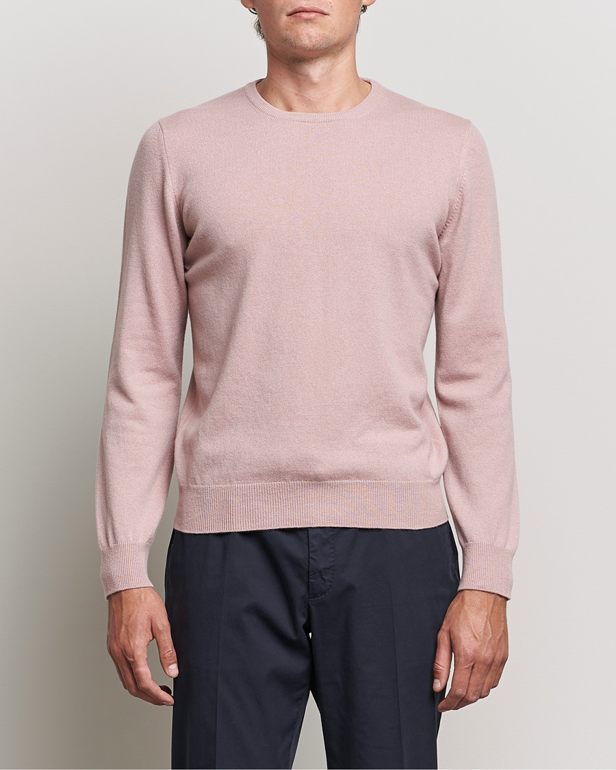 Uomini | Maglieria | Gran Sasso | Wool/Cashmere Crew Neck Soft Pink