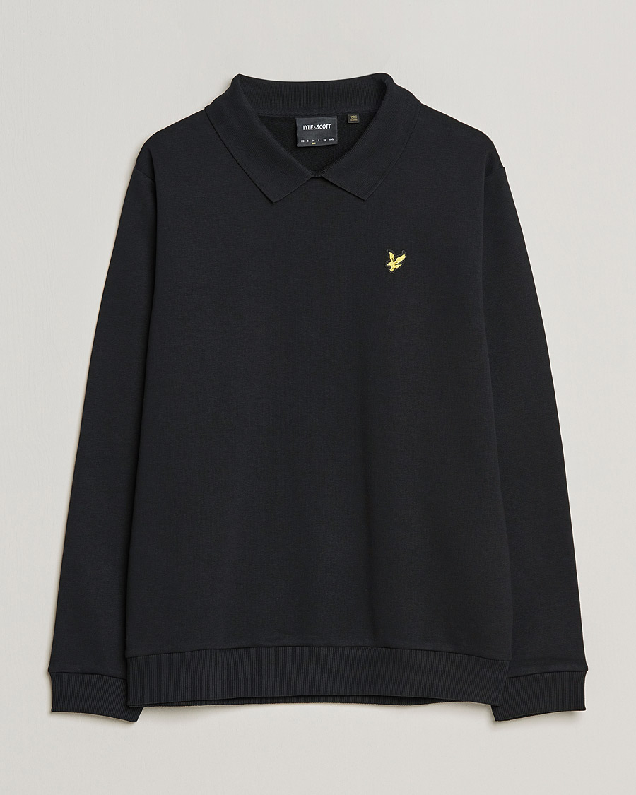 Uomini | Maglieria | Lyle & Scott | Collored Crew Neck Black