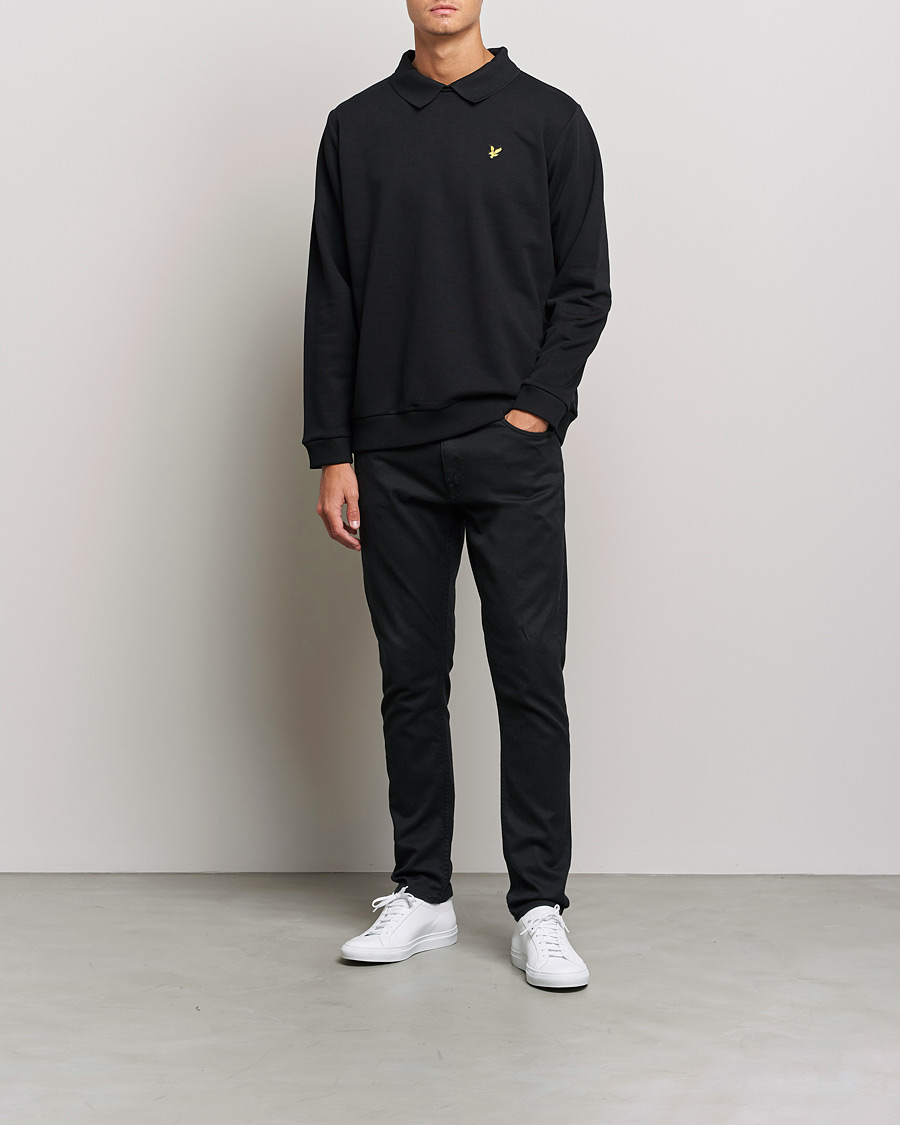 Uomini | Maglieria | Lyle & Scott | Collored Crew Neck Black