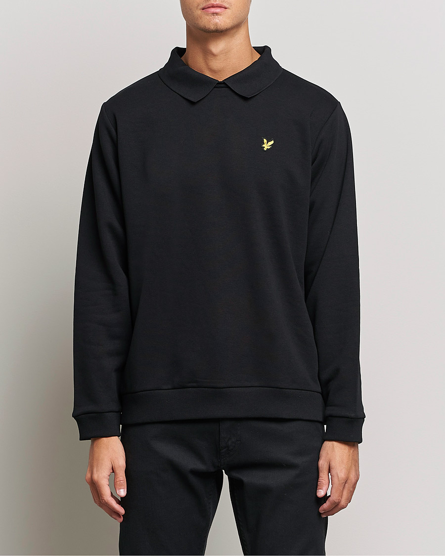 Uomini | Maglieria | Lyle & Scott | Collored Crew Neck Black
