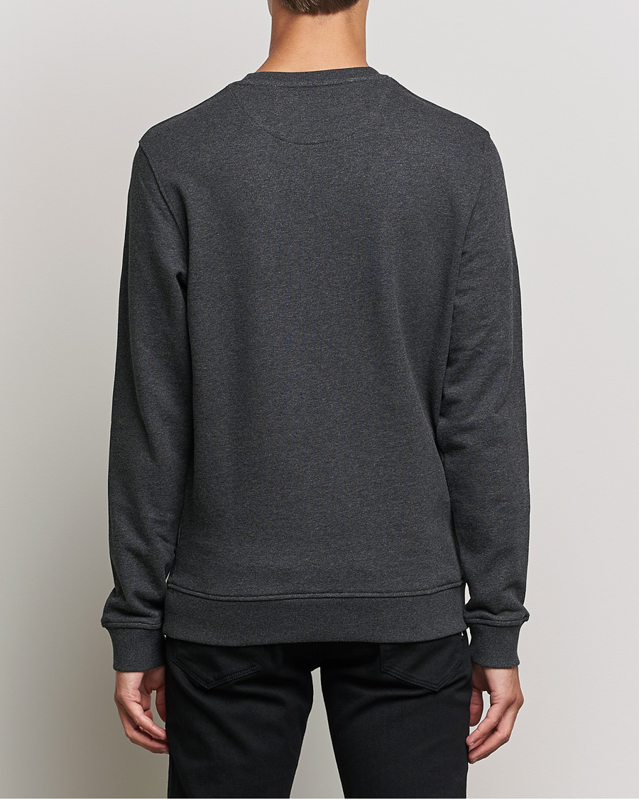 Uomini | Maglieria | Lyle & Scott | Organic Cotton Crew Neck Charcoal Marl