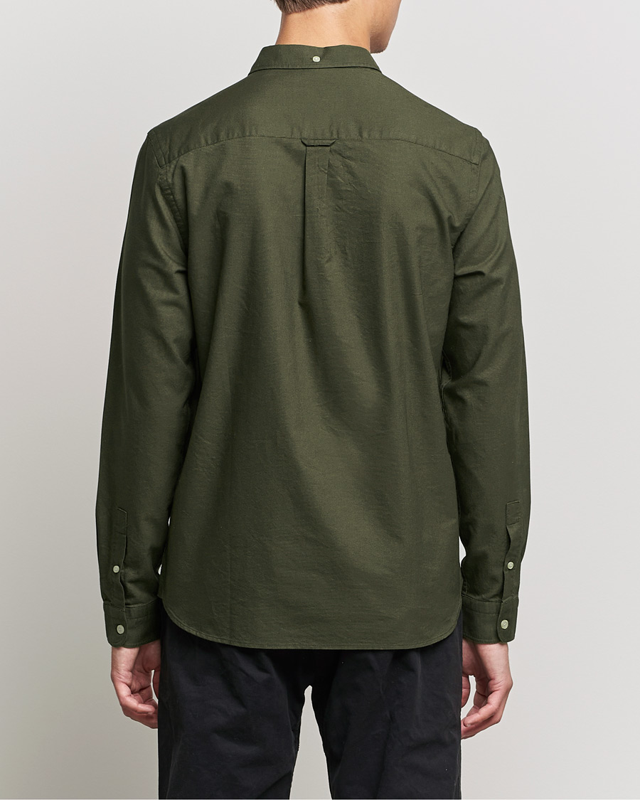 Uomini | Camicie | Lyle & Scott | Lightweight Oxford Shirt Olive