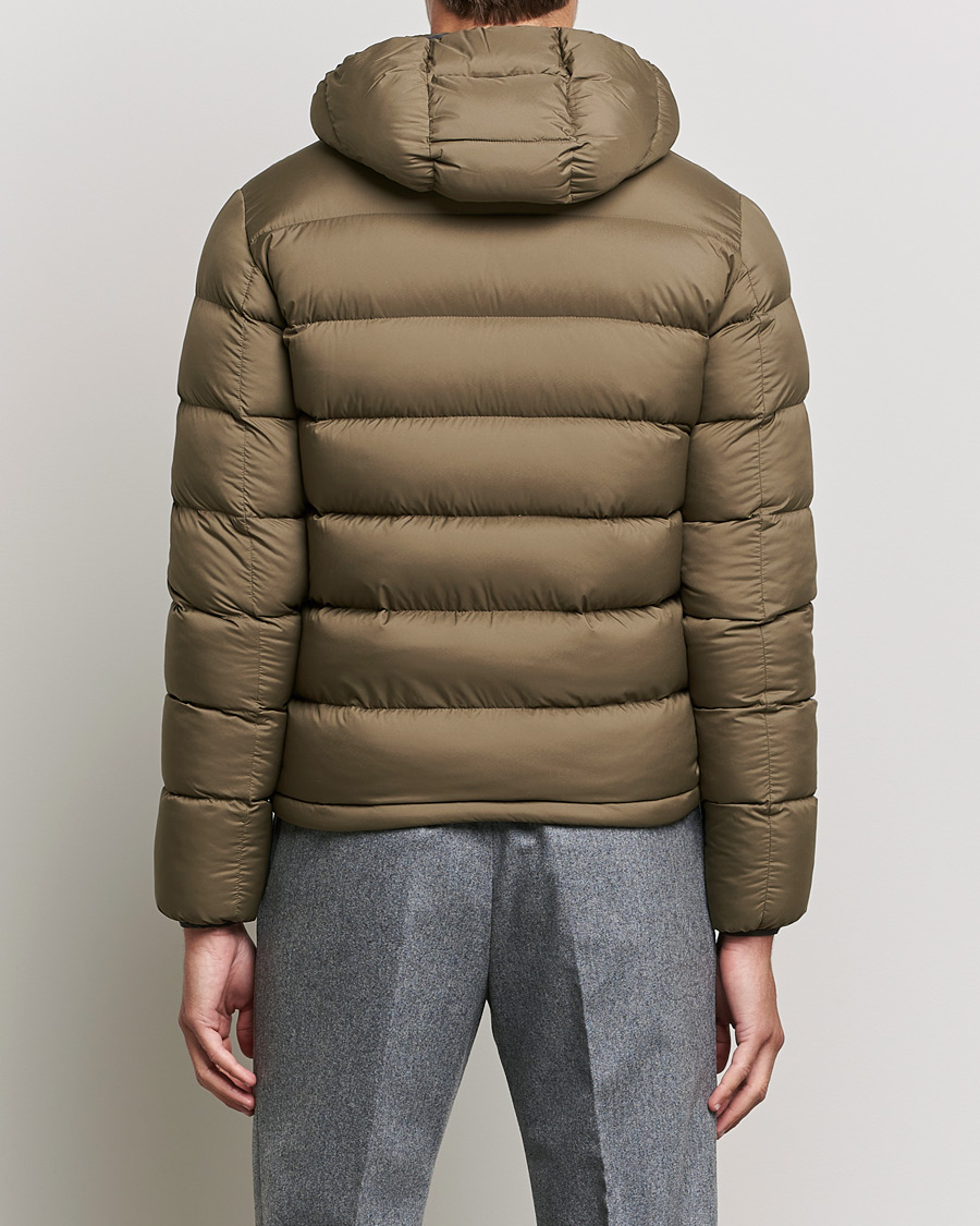 Uomini | Giacche | Herno | Matt Nylon Down Jacket Military Green