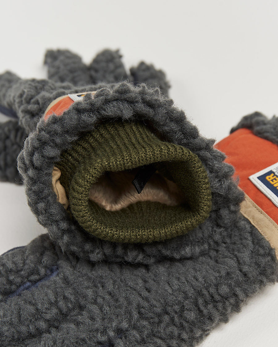 Uomini | Elmer by Swany Sota Wool Teddy Gloves Khaki | Elmer by Swany | Sota Wool Teddy Gloves Khaki