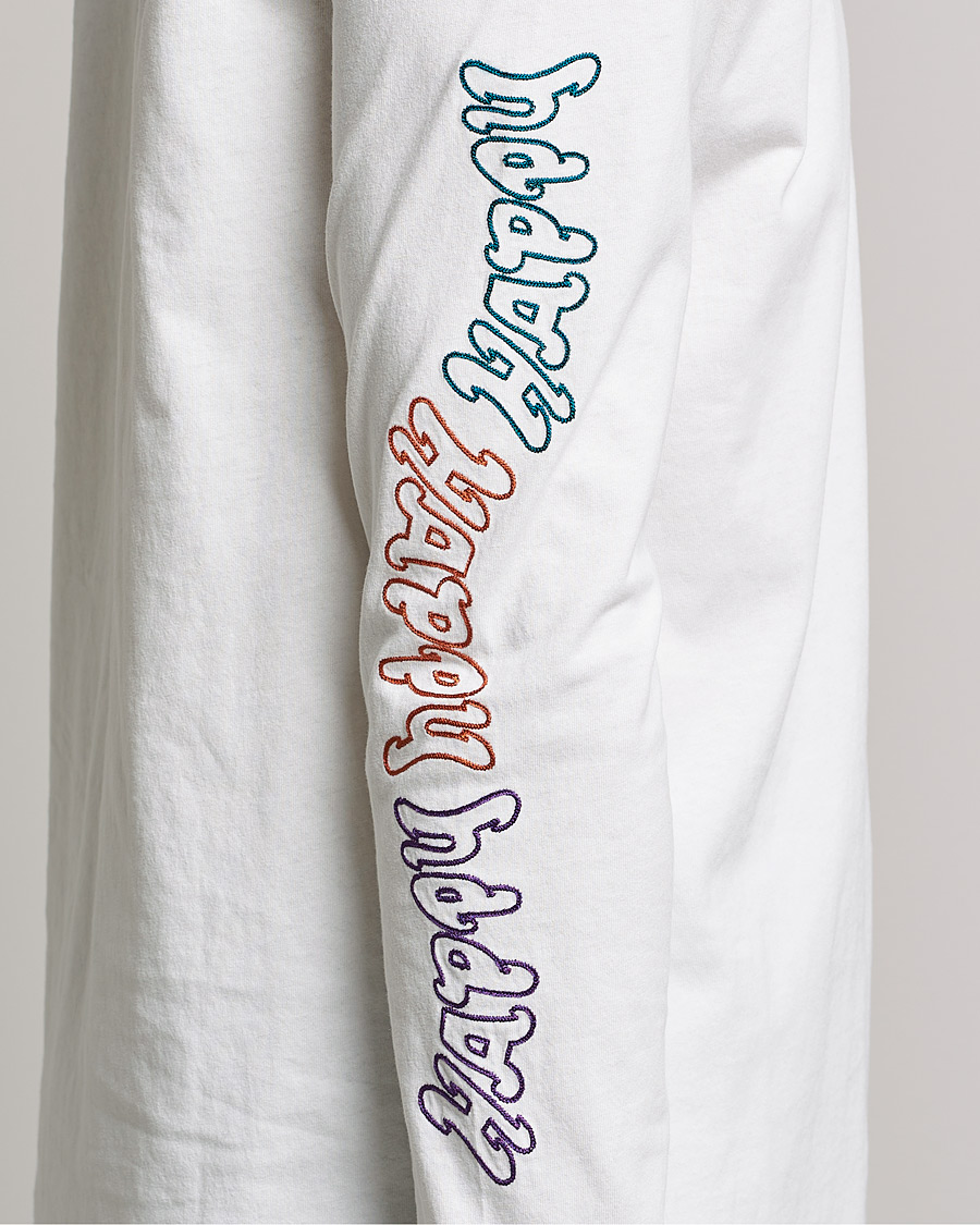 Uomini | T-shirt | PS Paul Smith | Happy Face Long Sleeve T-Shirt White