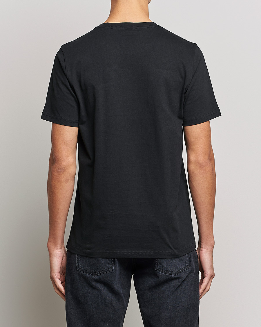 Uomini | T-shirt | PS Paul Smith | Tapes Cotton T-Shirt Black