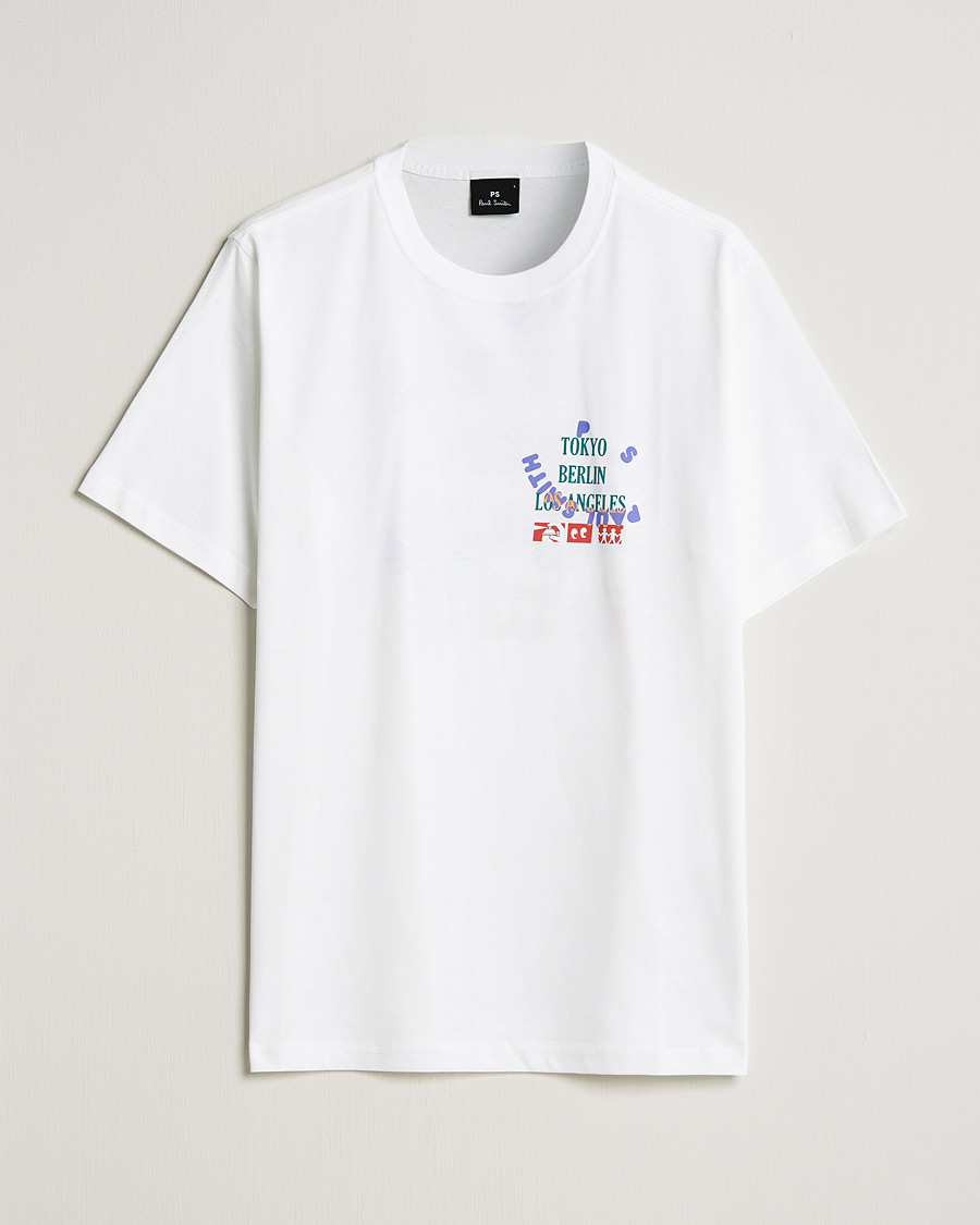 Uomini | T-shirt | PS Paul Smith | Tokyo T-Shirt White
