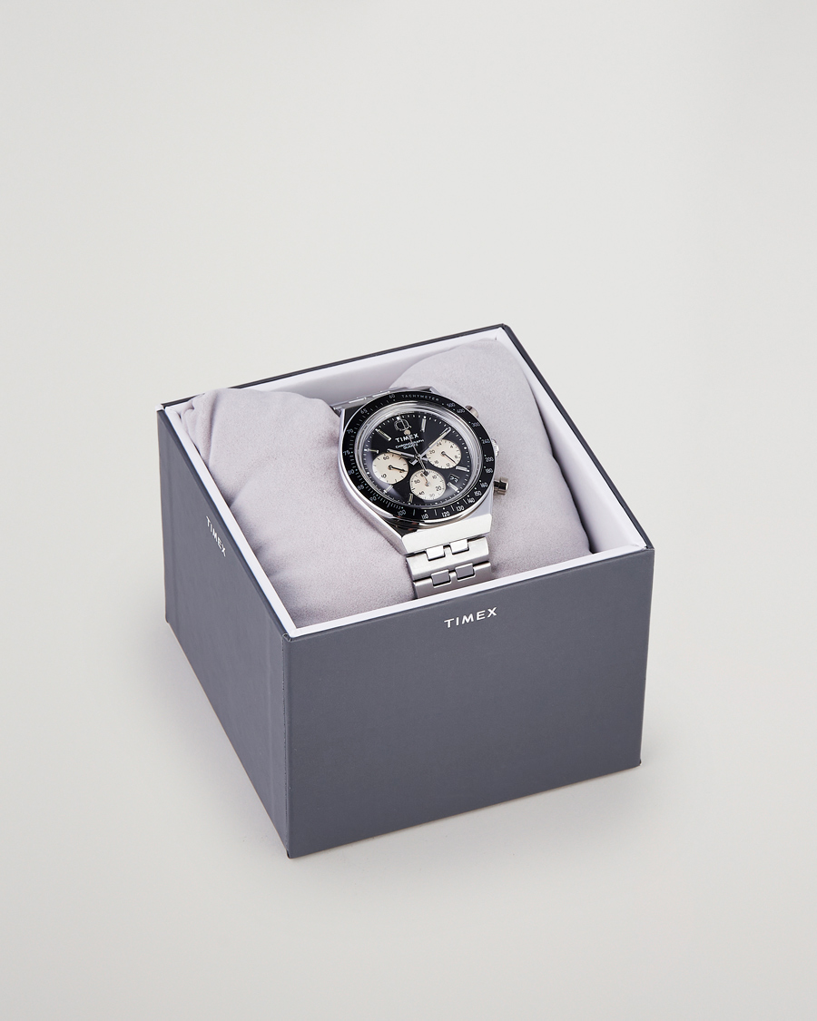 Uomini | Timex Q Chronograph 40mm Black Dial | Timex | Q Chronograph 40mm Black Dial