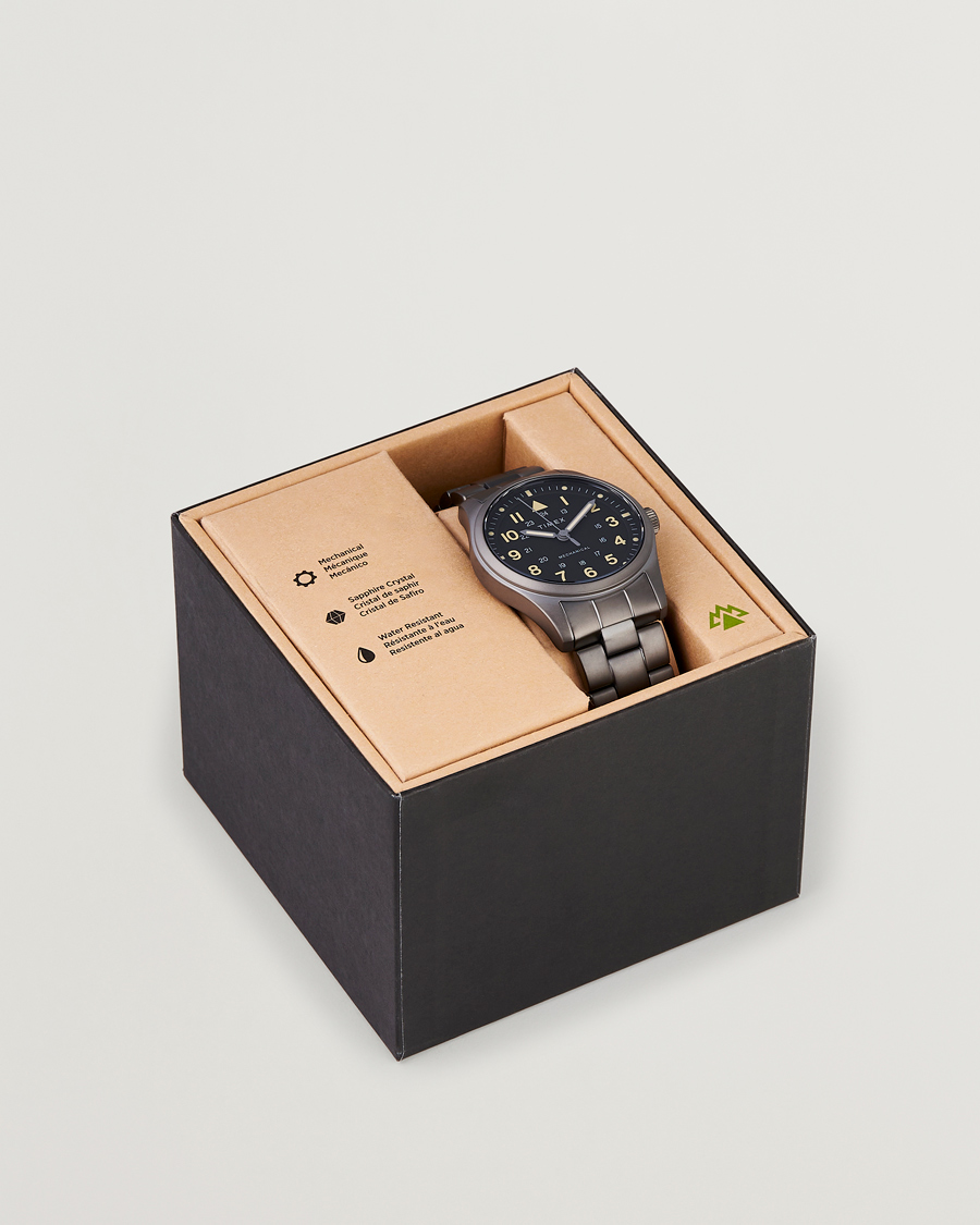 Uomini | Timex Field Post Mechanical Watch 38mm Gunmetal Finish | Timex | Field Post Mechanical Watch 38mm Gunmetal Finish