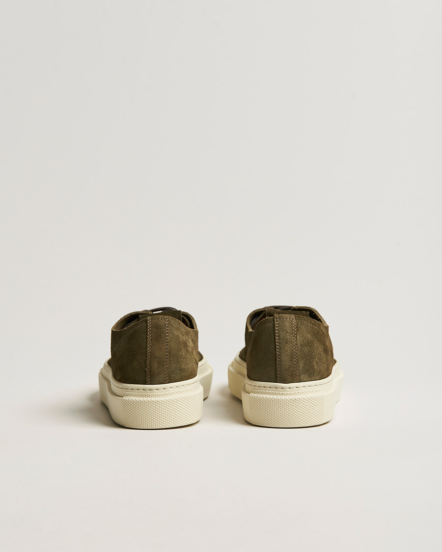 Uomini | Buttero Tanino Suede Sneaker Green | Buttero | Tanino Suede Sneaker Green