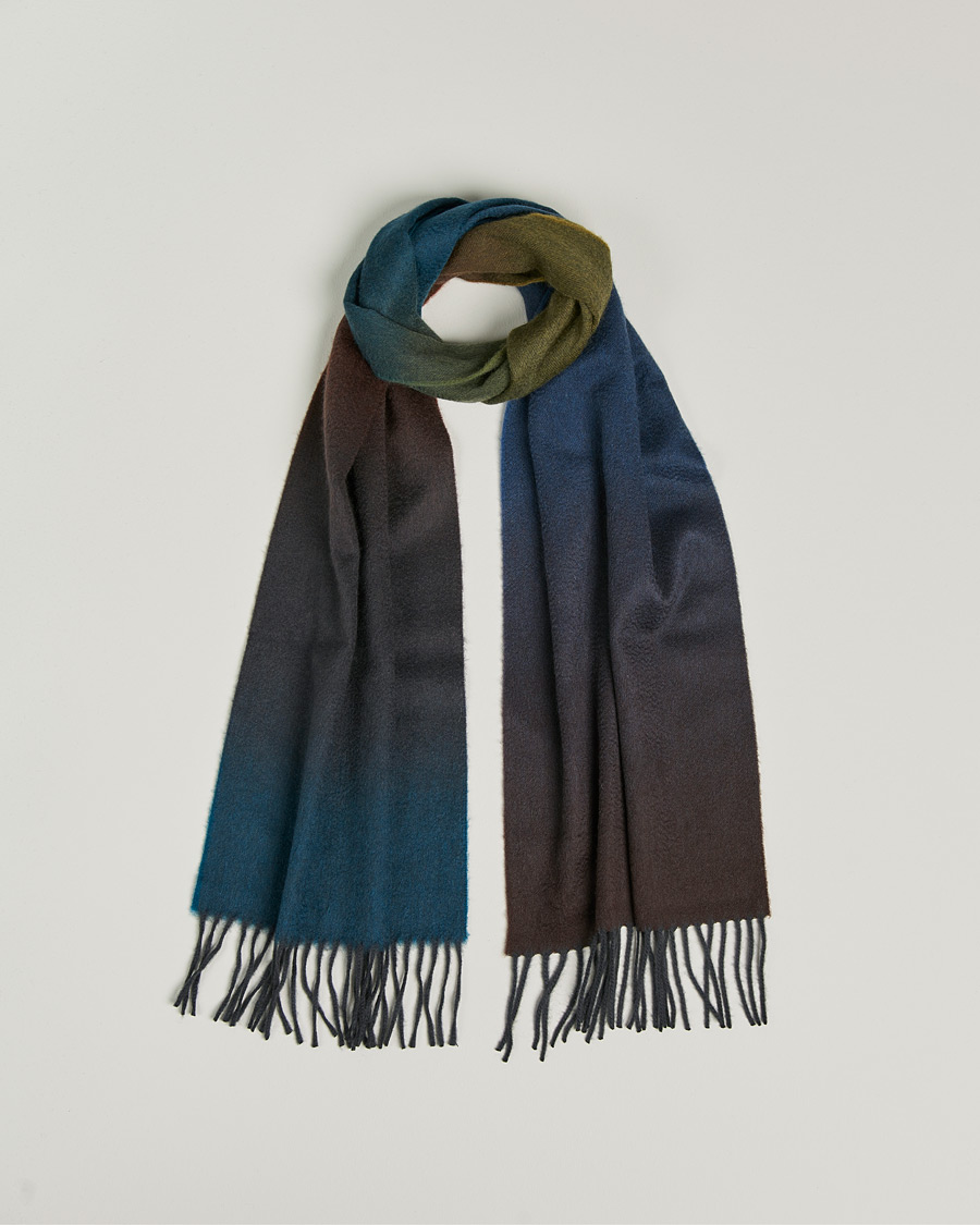 Uomini | Begg & Co Nuance Ombre Cashmere Scarf Vermeer | Begg & Co | Nuance Ombre Cashmere Scarf Vermeer