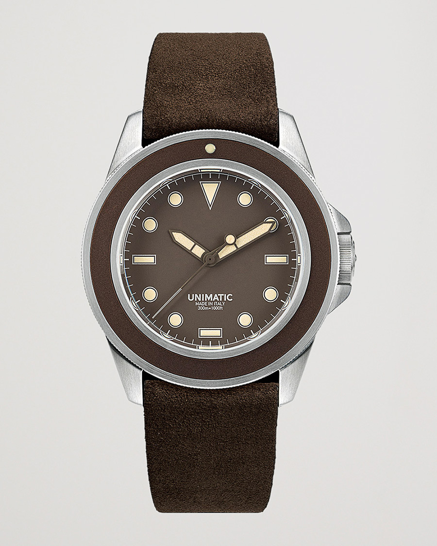 Uomini | UNIMATIC Modello Uno Divers Watch Mocha Brown | UNIMATIC | Modello Uno Divers Watch Mocha Brown