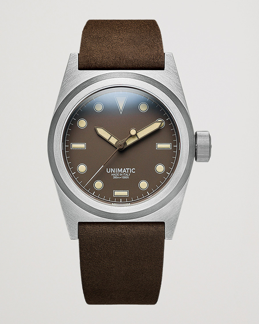Uomini | UNIMATIC Modello Due Field Watch Mocha Brown | UNIMATIC | Modello Due Field Watch Mocha Brown