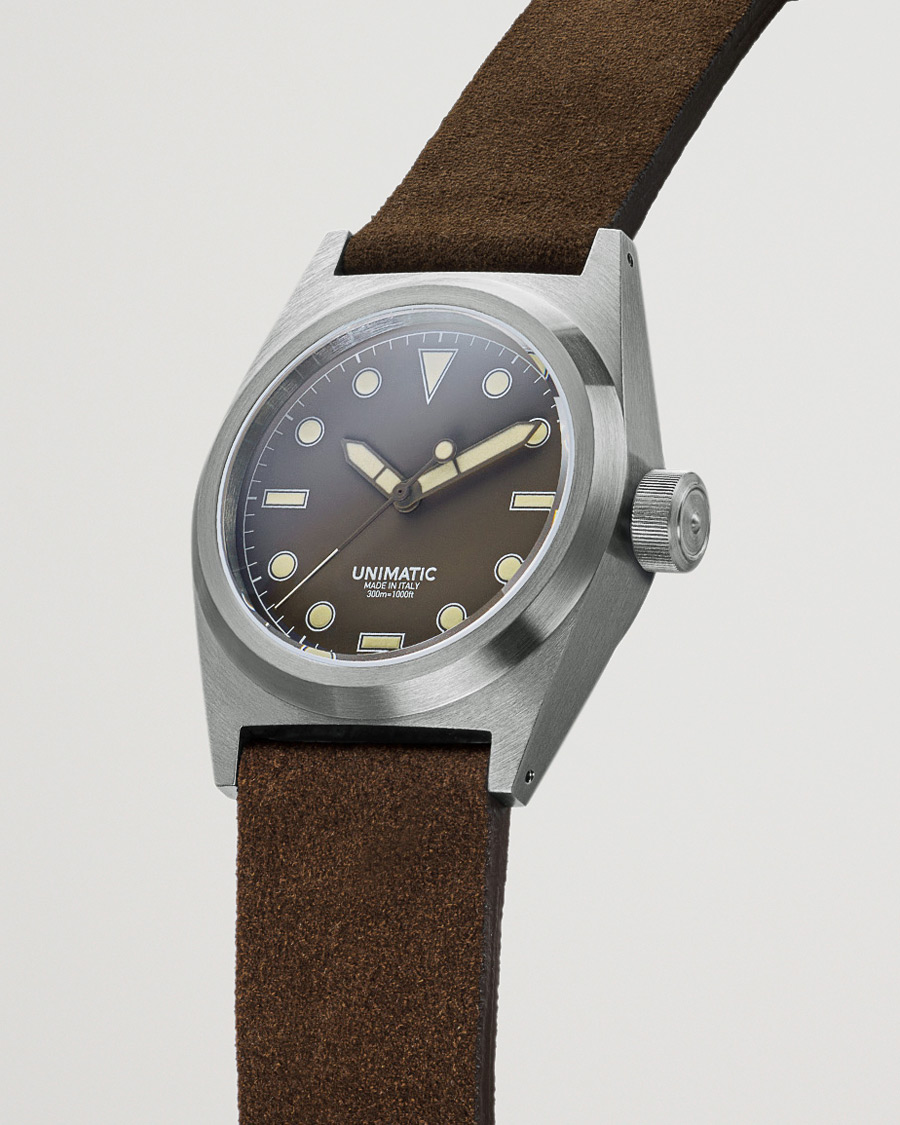 Uomini | UNIMATIC Modello Due Field Watch Mocha Brown | UNIMATIC | Modello Due Field Watch Mocha Brown