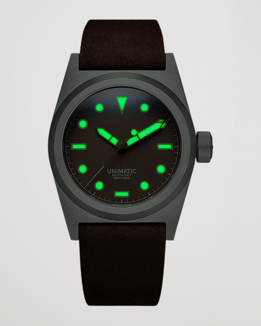 Uomini | UNIMATIC Modello Due Field Watch Mocha Brown | UNIMATIC | Modello Due Field Watch Mocha Brown