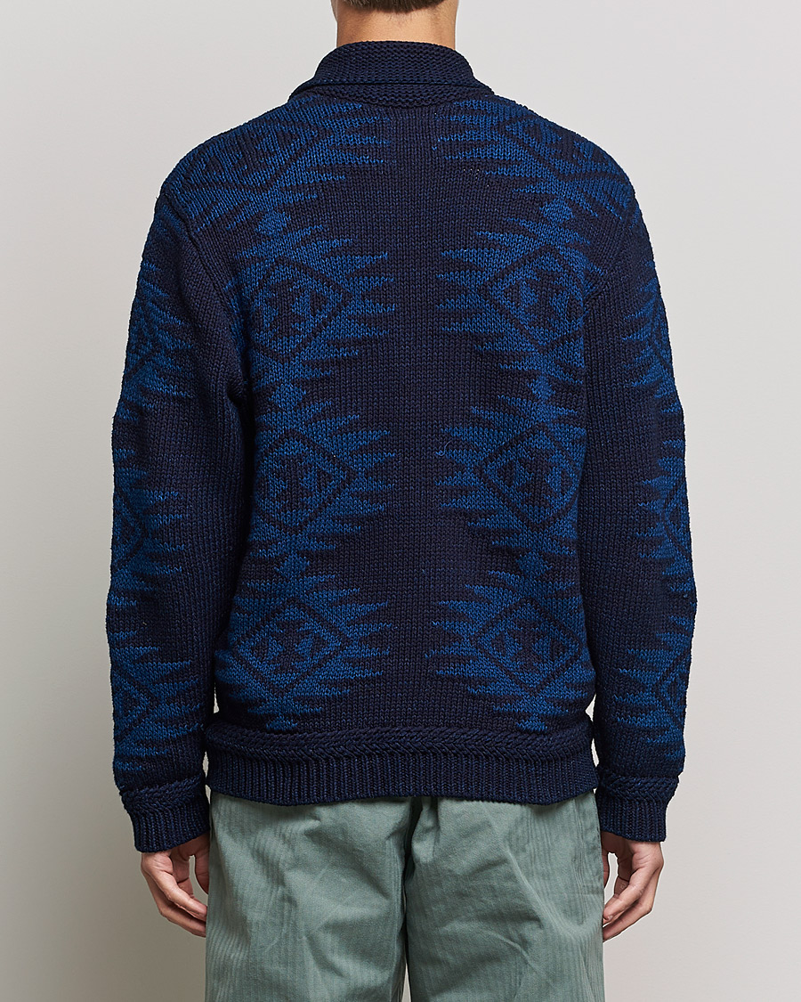 Uomini | Maglieria | BEAMS PLUS | Cowichan Cardigan Navy