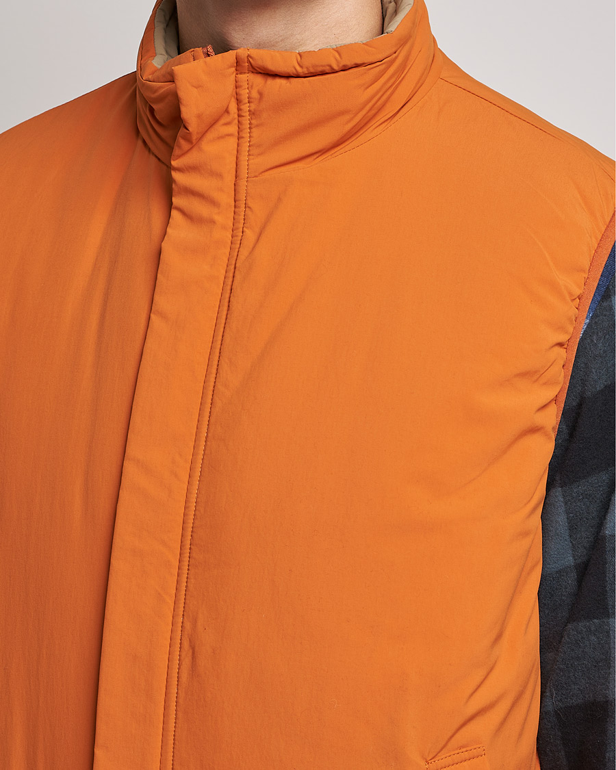 Uomini | Giacche | BEAMS PLUS | MIL Puffer Vest Orange