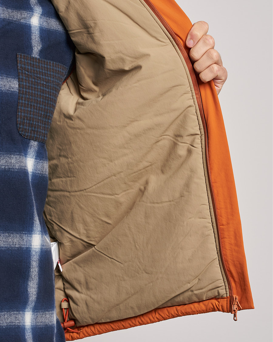 Uomini | Giacche | BEAMS PLUS | MIL Puffer Vest Orange