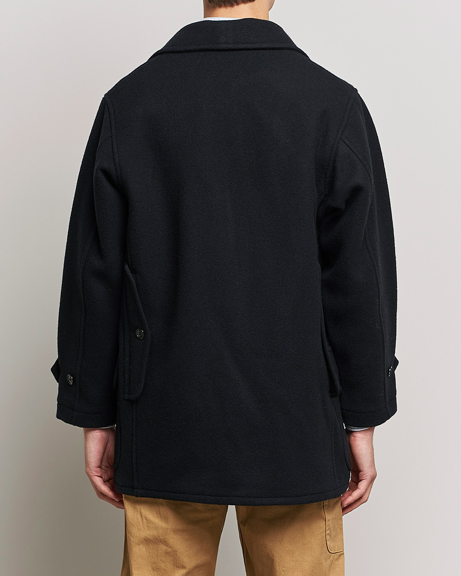 Uomini | Giacche | BEAMS PLUS | Heavy Melton Hunting Coat Navy