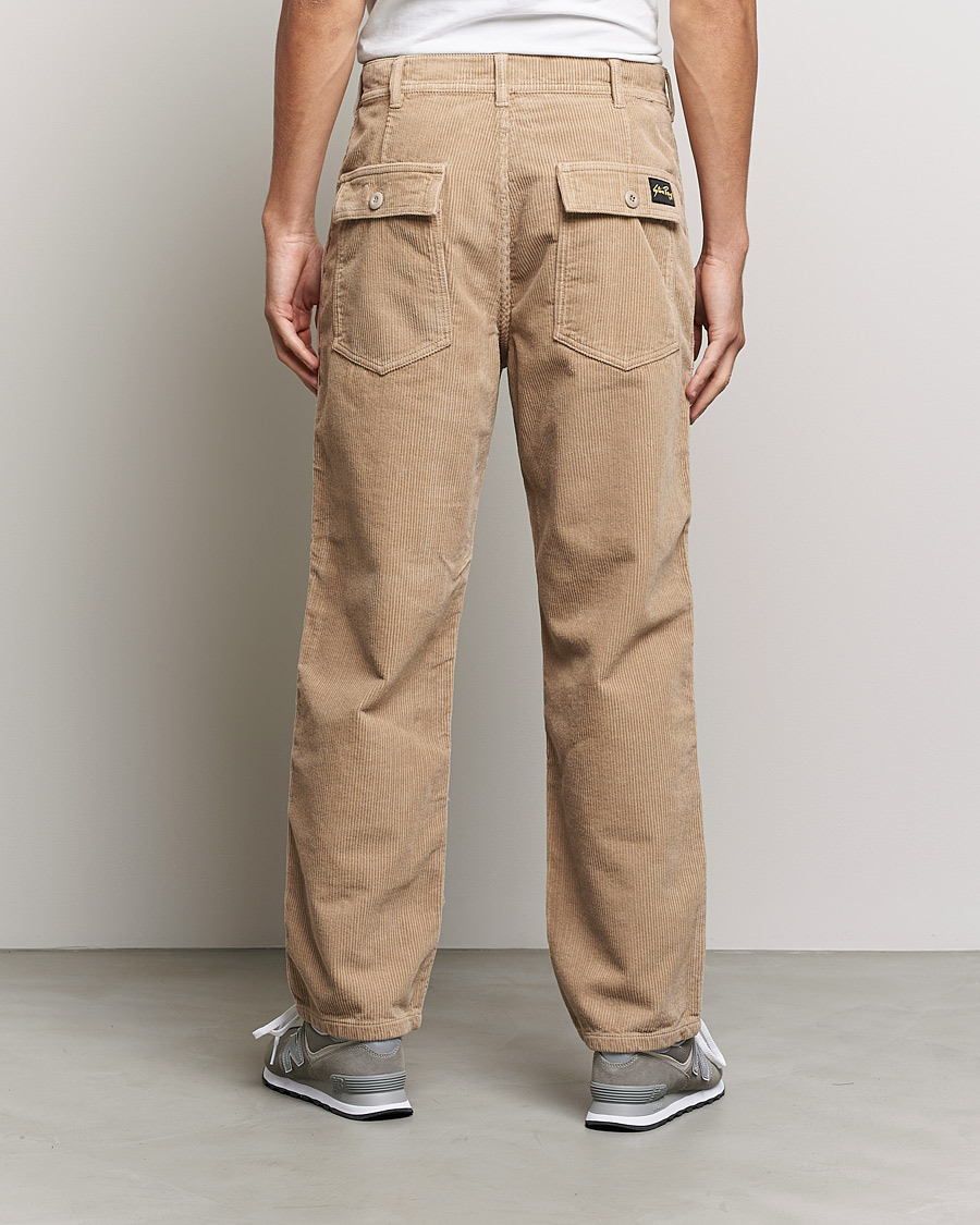 Uomini | Pantaloni | Stan Ray | Corduroy Fat Pants Khaki
