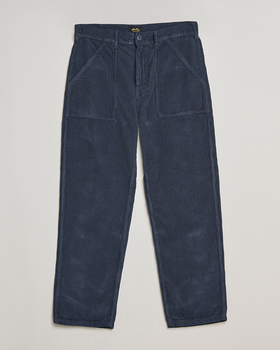 Uomini | Pantaloni | Stan Ray | Corduroy Fat Pants Navy