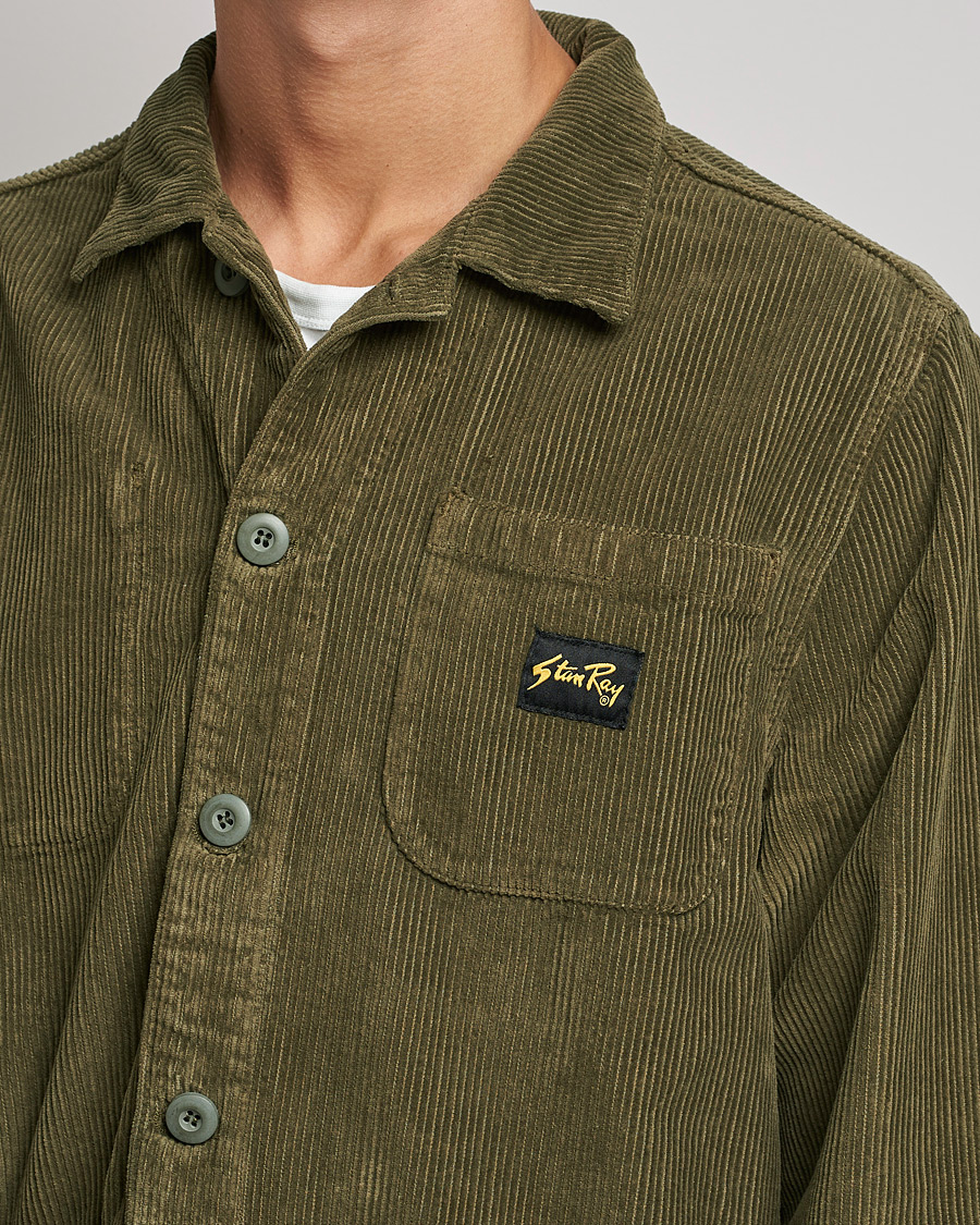 Uomini | Giacche | Stan Ray | Painters Cord Shirt Jacket Olive