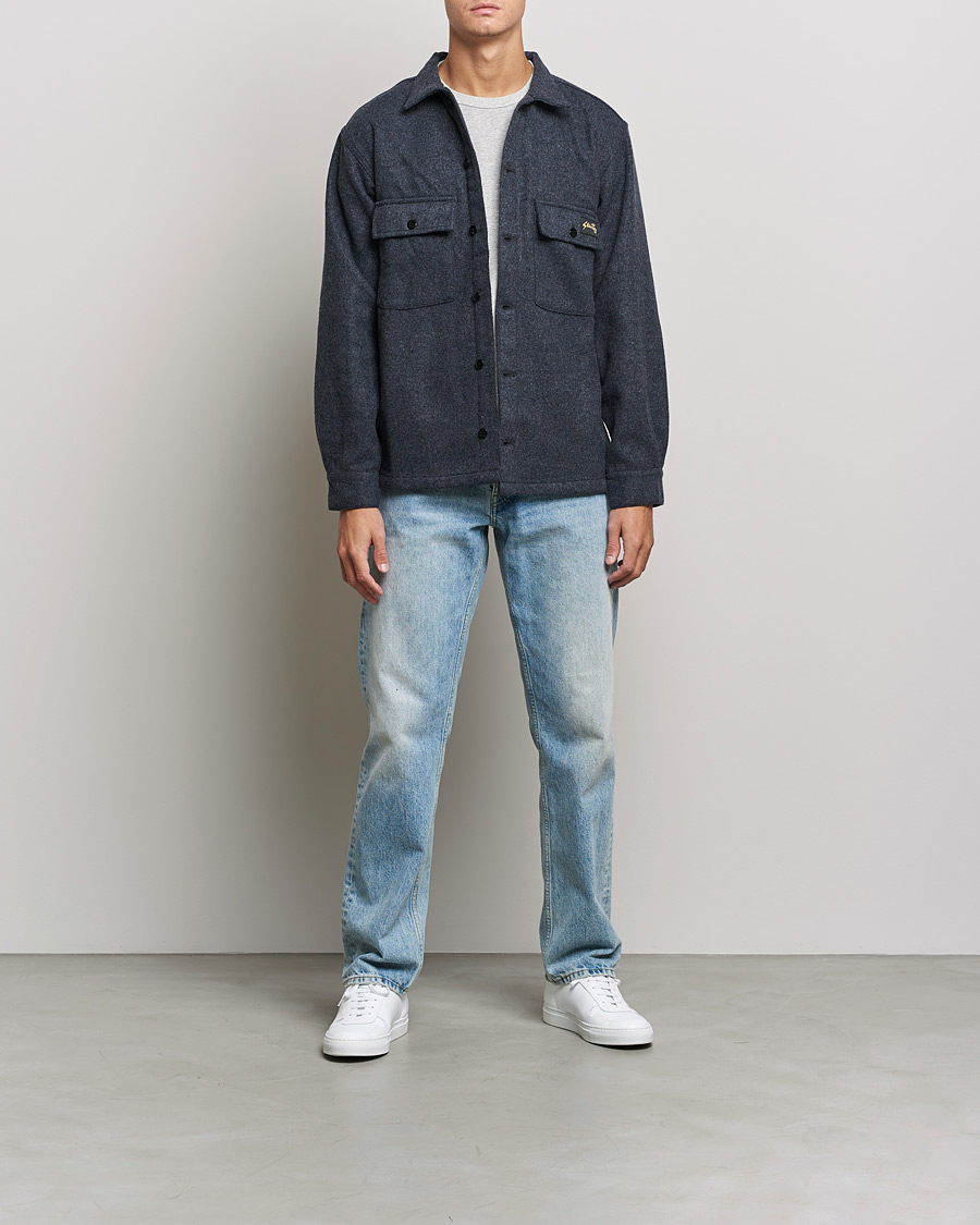 Uomini | Camicie | Stan Ray | CPO Wool Overshirt Mid Grey